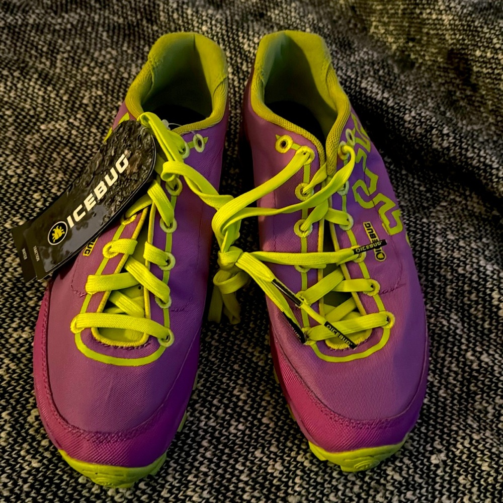 Icebug Acceleritas-L OCR RB9X Sneakers L7.5 Pink/Purple/Yellow